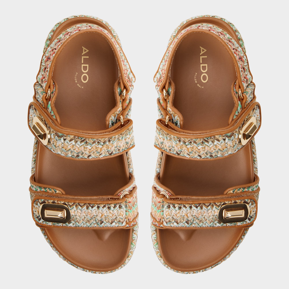 Aldo | Sunhaven Bright Multi Women's Platform sandals - Footbed sandal