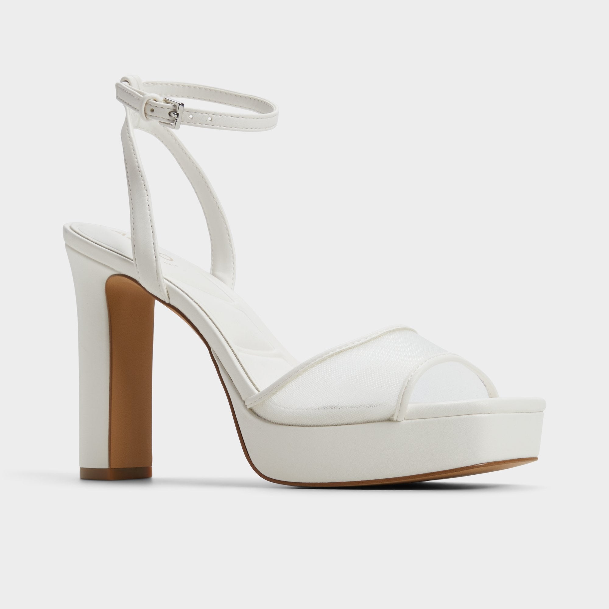 Aldo | Chicglimmer Other White Women's Platform sandals - Strappy heeled sandal, Block heel