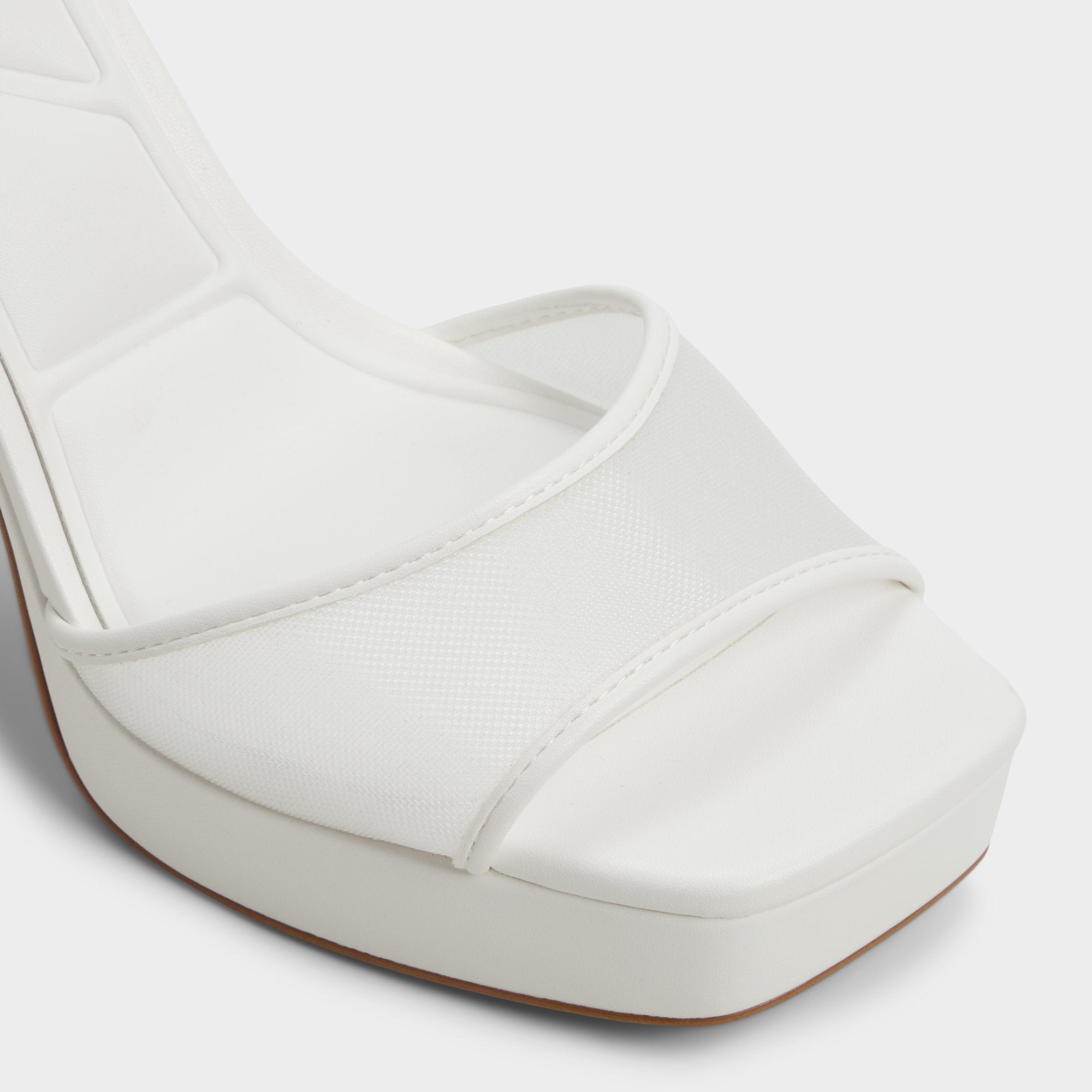 Aldo | Chicglimmer Other White Women's Platform sandals - Strappy heeled sandal, Block heel