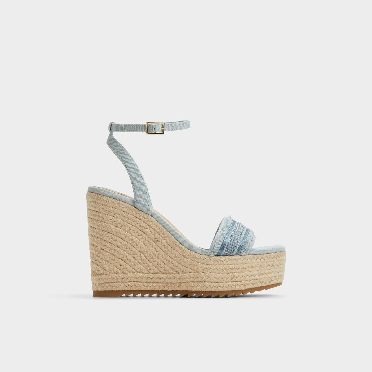 Aldo | Aberitram Denim Women's Platform sandals - Wedge sandal