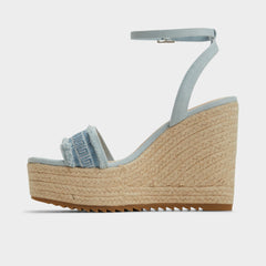 Aldo | Aberitram Denim Women's Platform sandals - Wedge sandal