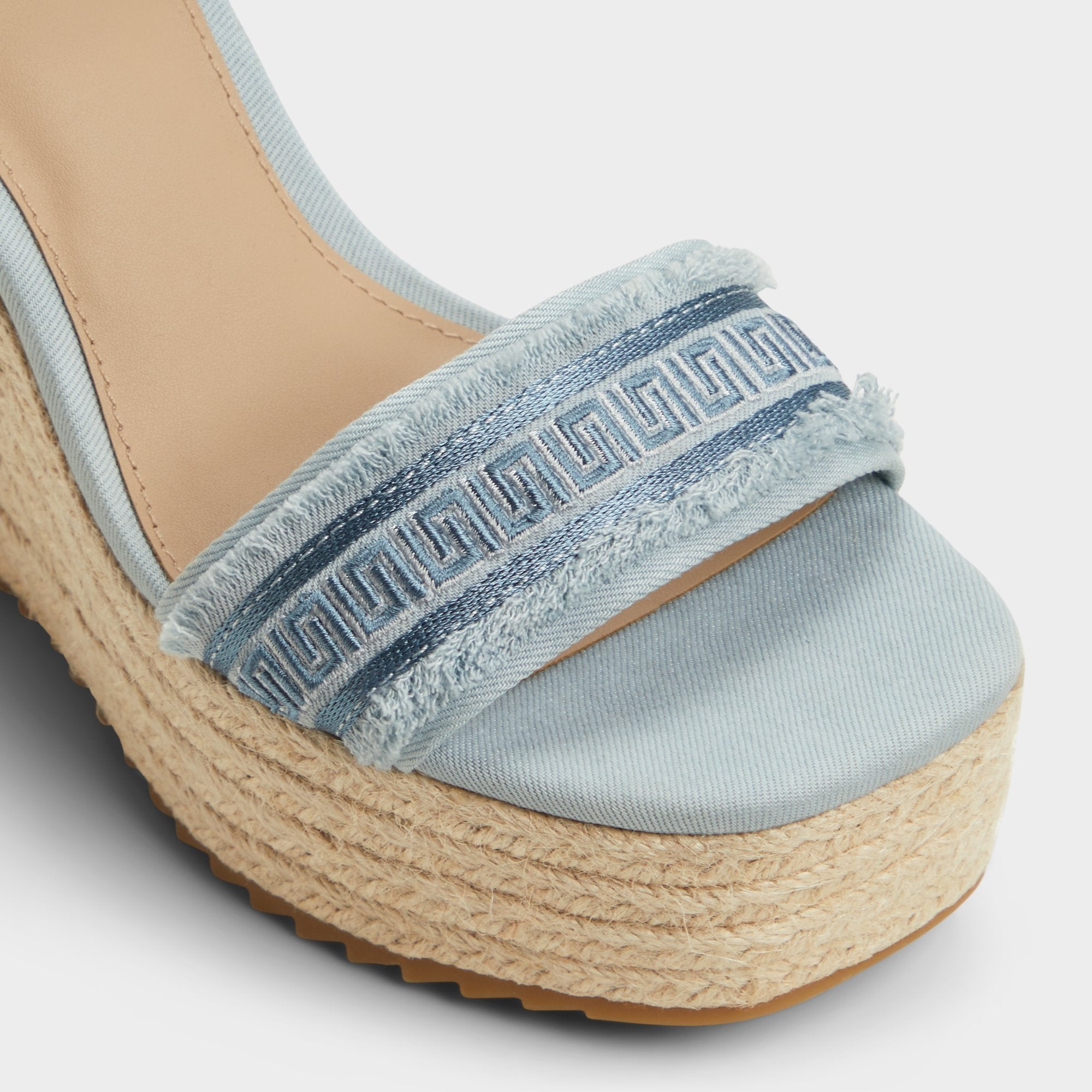 Aldo | Aberitram Denim Women's Platform sandals - Wedge sandal