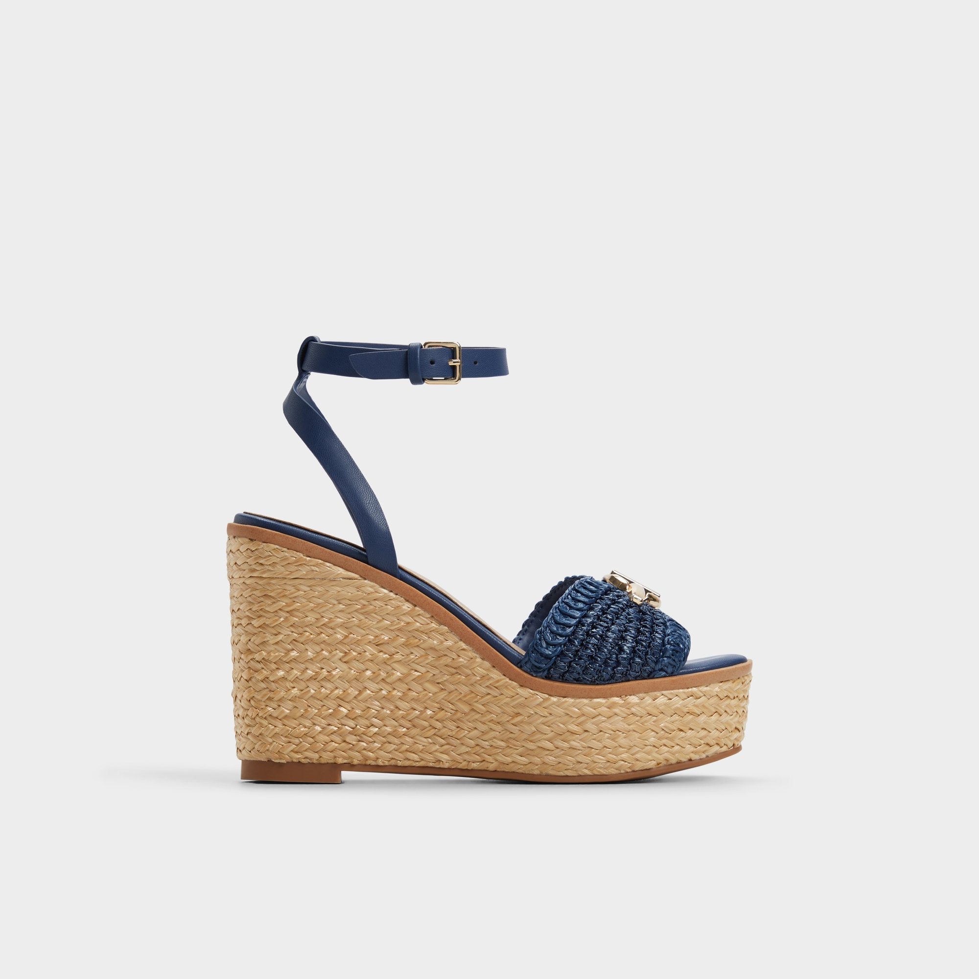 Aldo | Ybylin Navy Women's Platform sandals - Wedge sandal