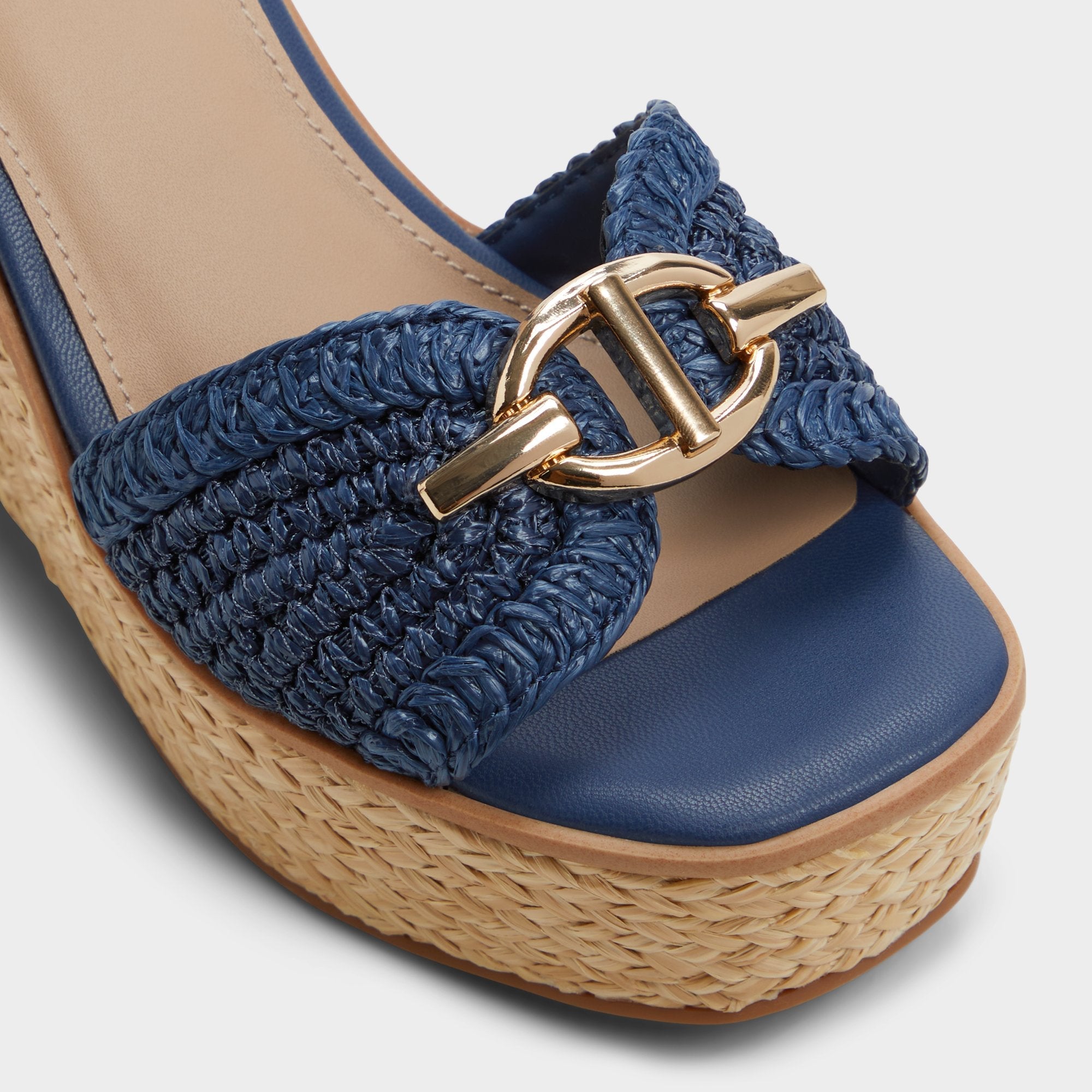 Aldo | Ybylin Navy Women's Platform sandals - Wedge sandal