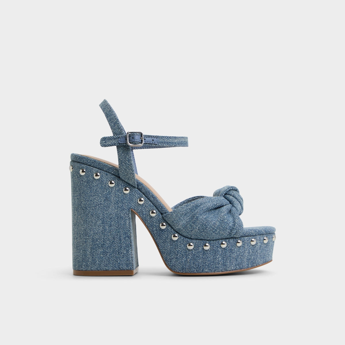 Aldo | Ulialdan Blue Combo Women's Platform sandals - Strappy heeled sandal