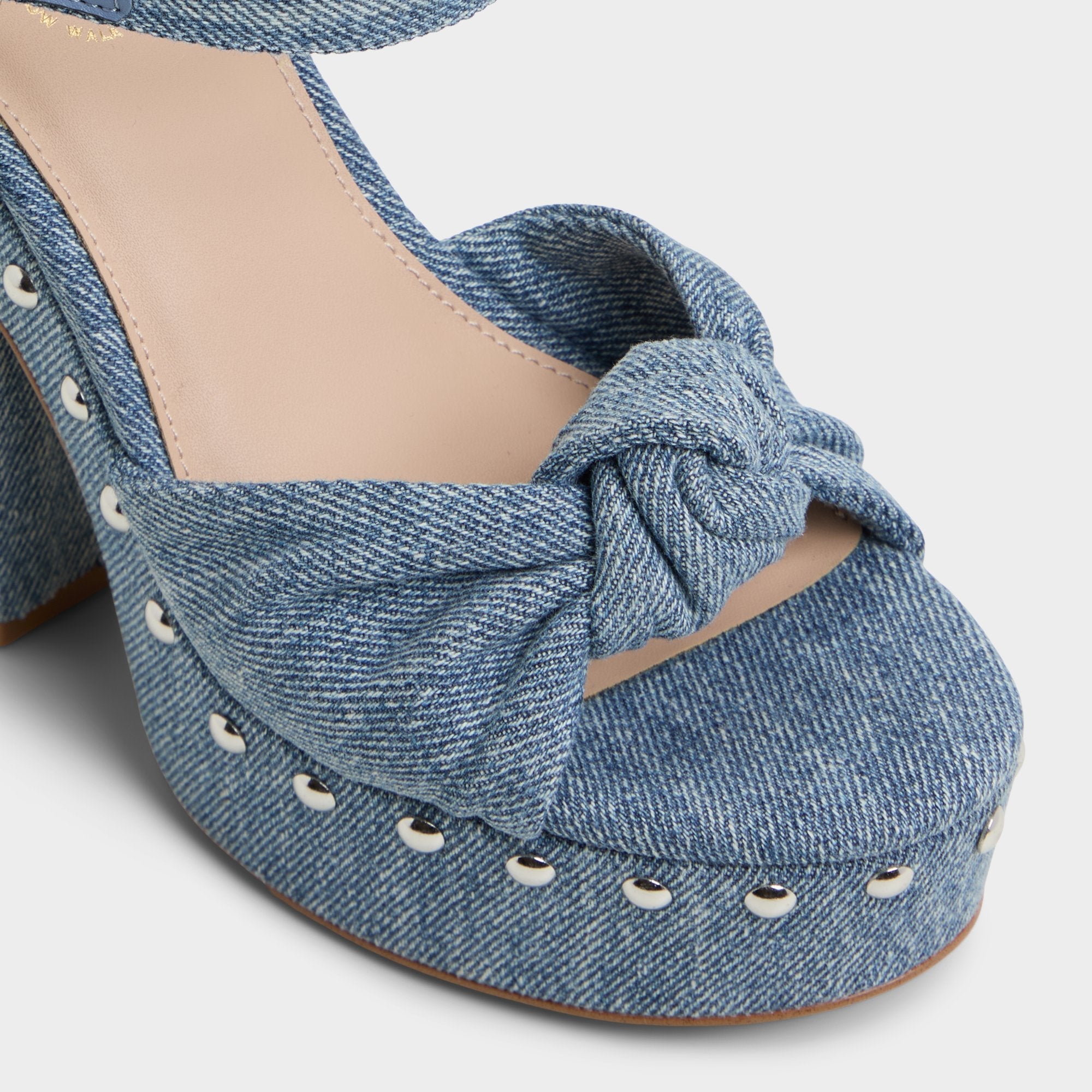 Aldo | Ulialdan Blue Combo Women's Platform sandals - Strappy heeled sandal