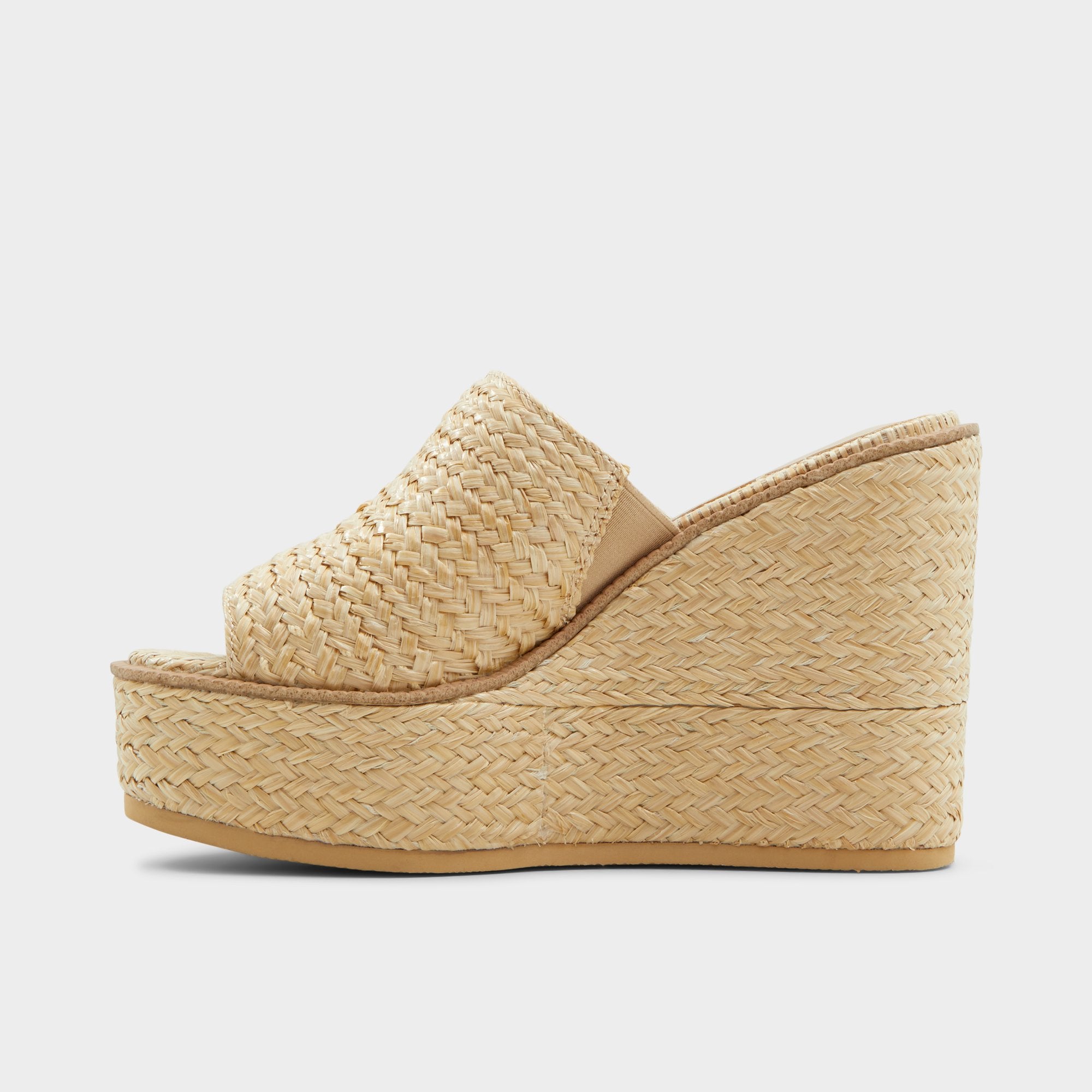 Aldo | Midsommar Open Natural Women's Wedges - Wedge sandal, Wedge heel