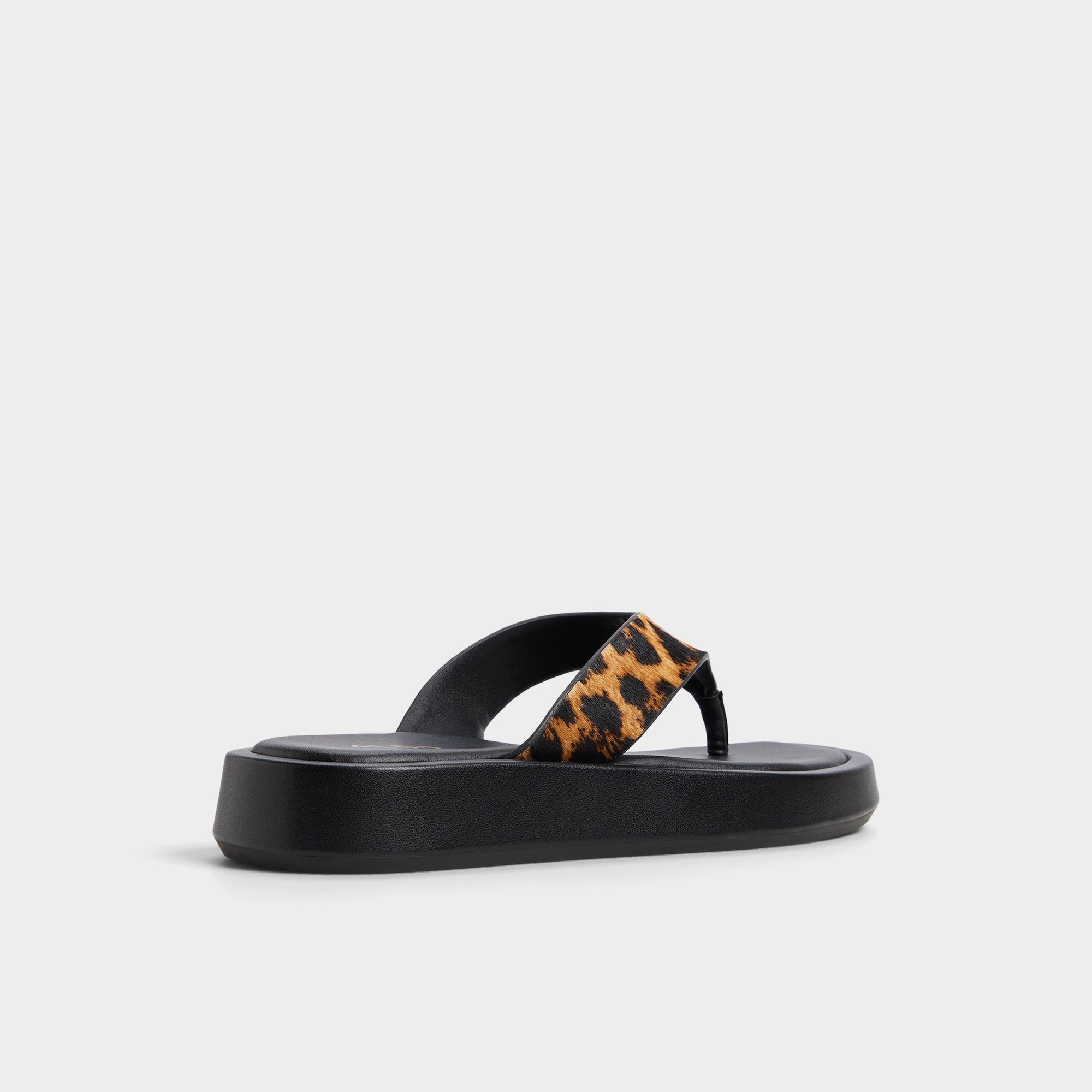 Aldo | Grettle Brown Multi Women's Flats - Flip flop, Platform