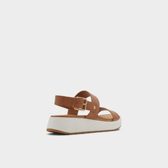 Aldo | Silyia Dark Beige Women's Sandals - Flat sandal