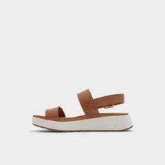 Aldo | Silyia Dark Beige Women's Sandals - Flat sandal