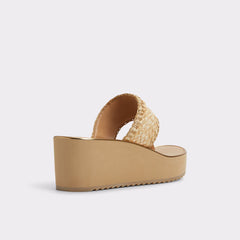 Aldo | Penelopy Natural Women's Wedges - Wedge sandal, Wedge heel