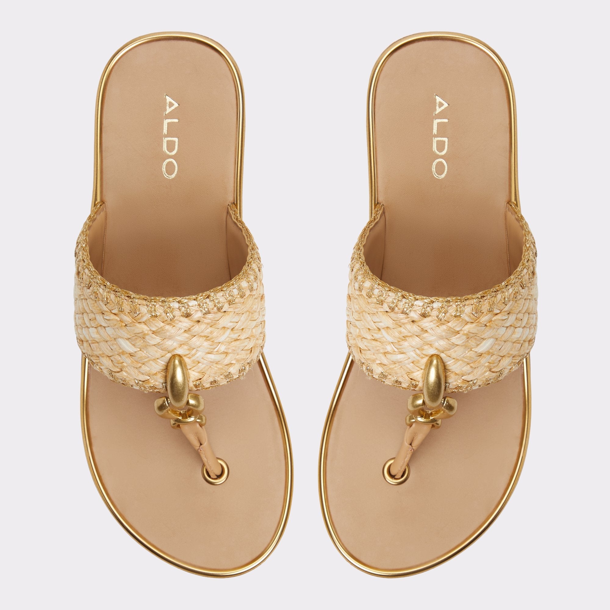 Aldo | Penelopy Natural Women's Wedges - Wedge sandal, Wedge heel