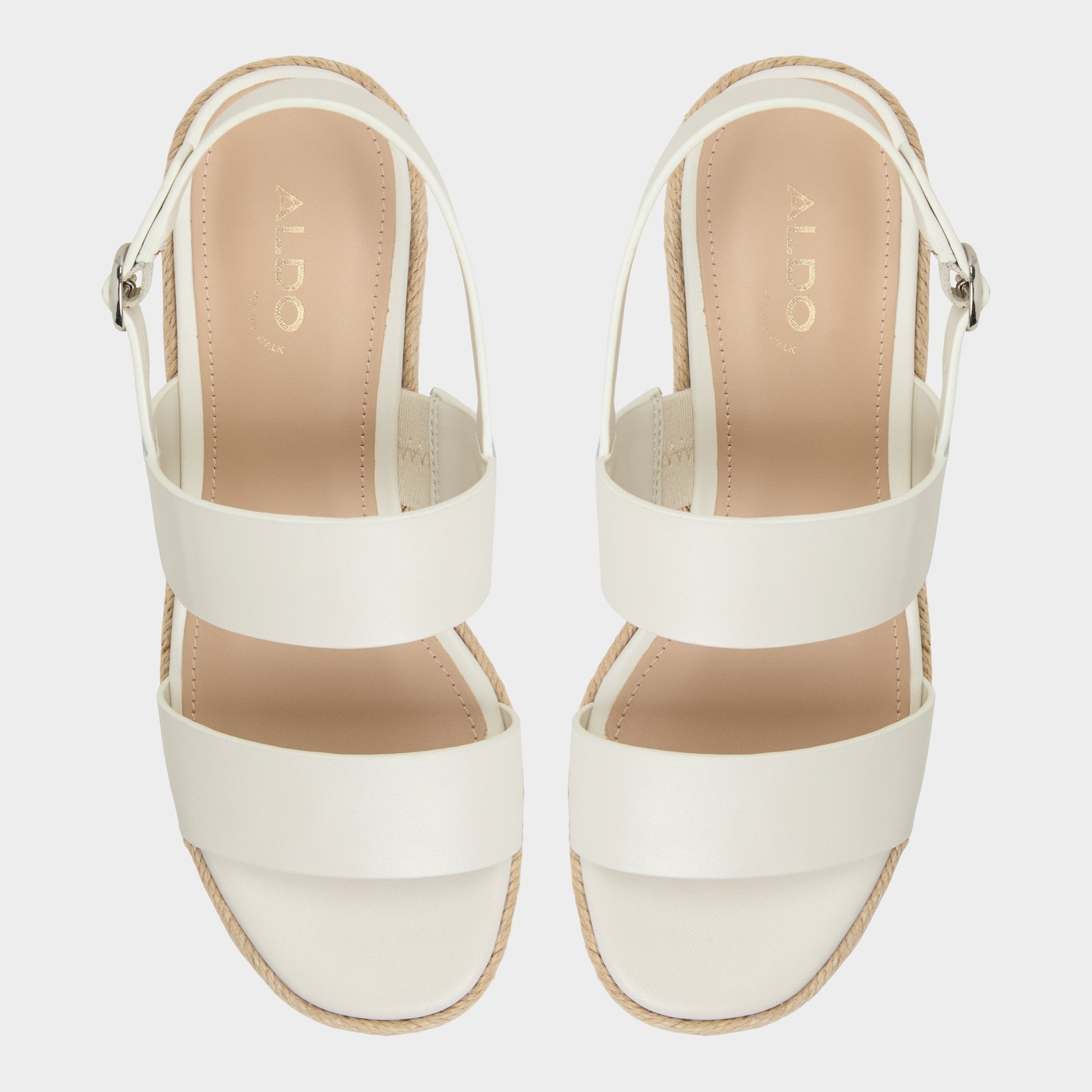 Aldo | Keoni Open White Women's Platform sandals - Wedge sandal