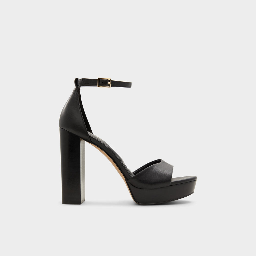 Aldo | Enaegyn2.0 Black Women's Platform sandals - Strappy heeled sandal, Platform
