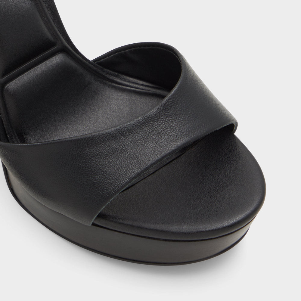 Aldo | Enaegyn2.0 Black Women's Platform sandals - Strappy heeled sandal, Platform