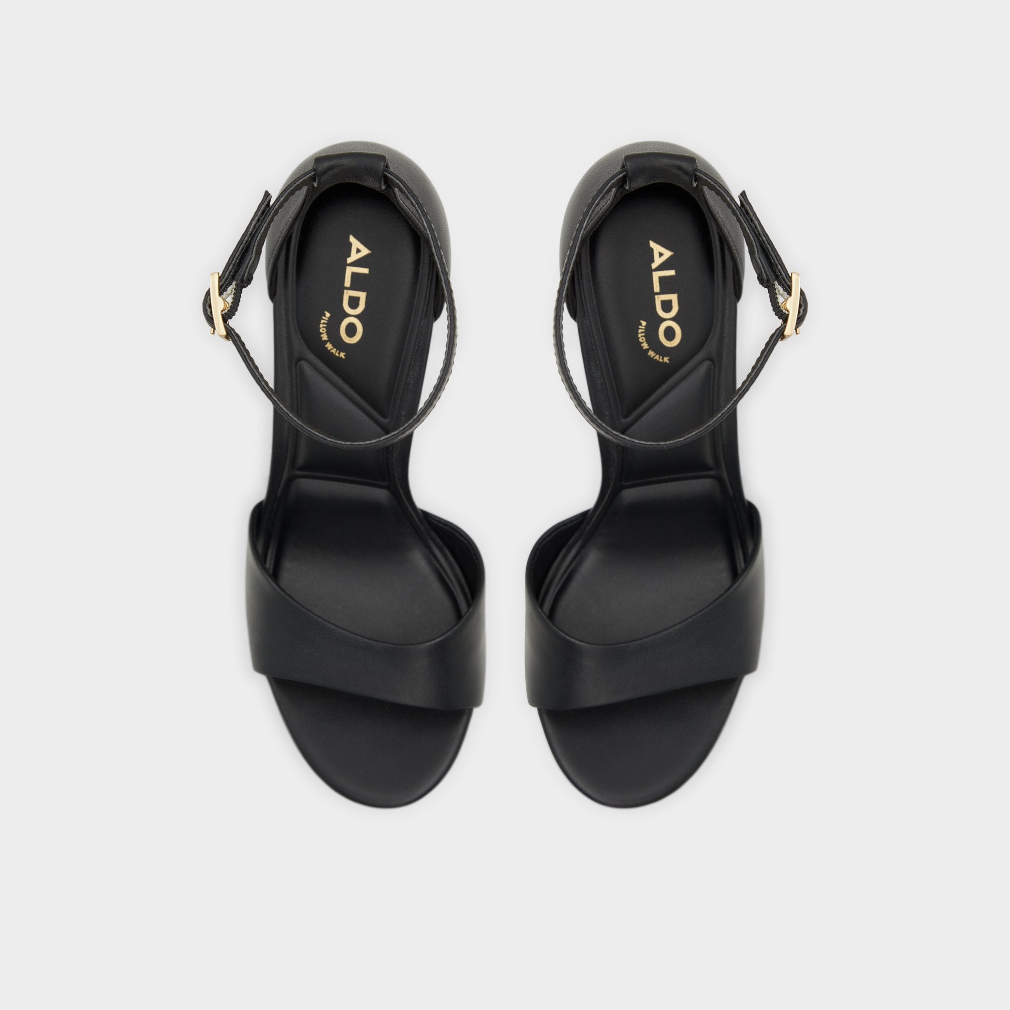 Aldo | Enaegyn2.0 Black Women's Platform sandals - Strappy heeled sandal, Platform
