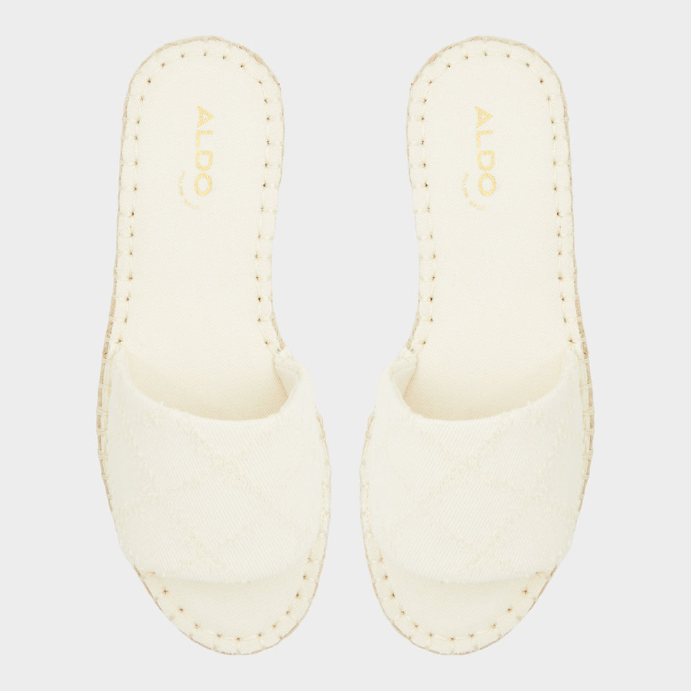 Aldo | Erireni Open Natural Women's Flats - Slide sandal