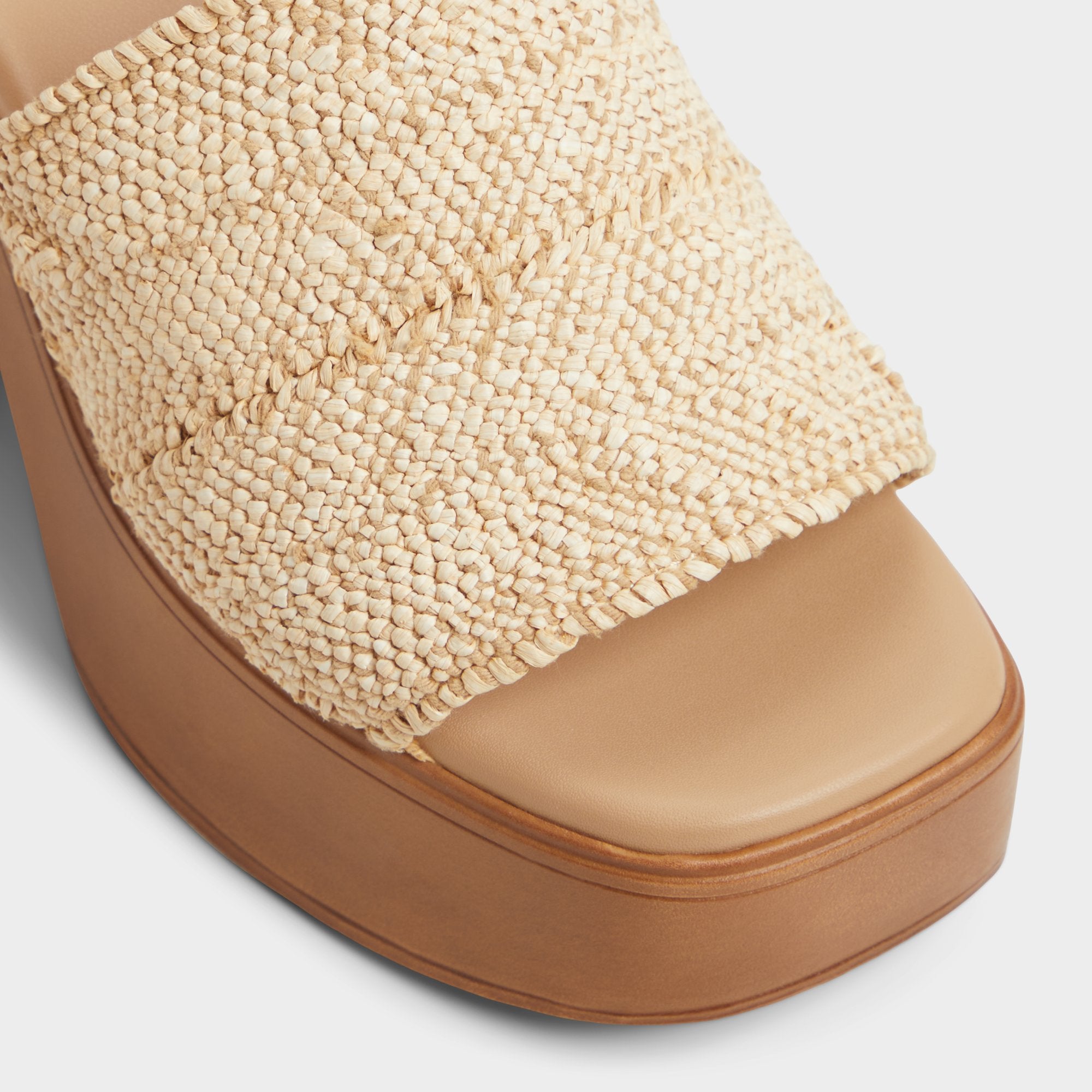 Aldo | Maysee Natural Women's Platform sandals - Heeled mule, Platform