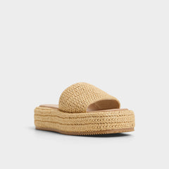 Aldo | Bohemina Natural Women's Platform sandals - Flatform sandal