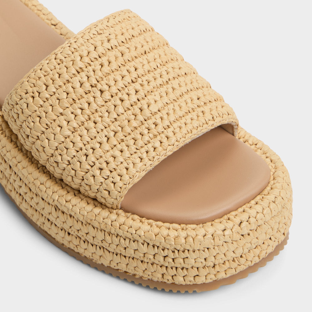 Aldo | Bohemina Natural Women's Platform sandals - Flatform sandal