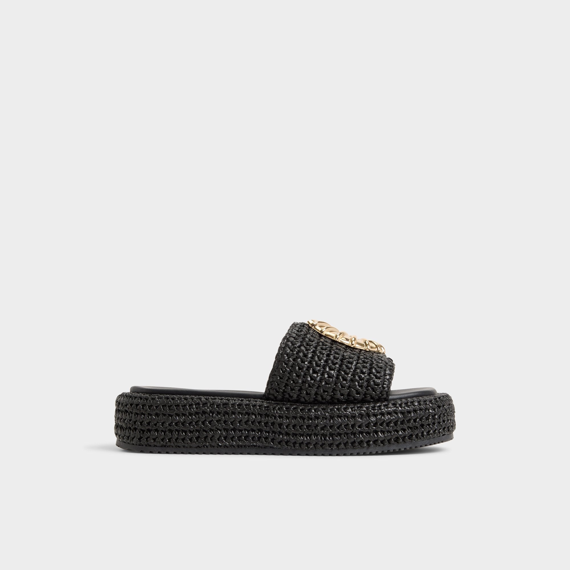 Aldo | Justbeachy Black Women's Platform sandals - Flatform sandal