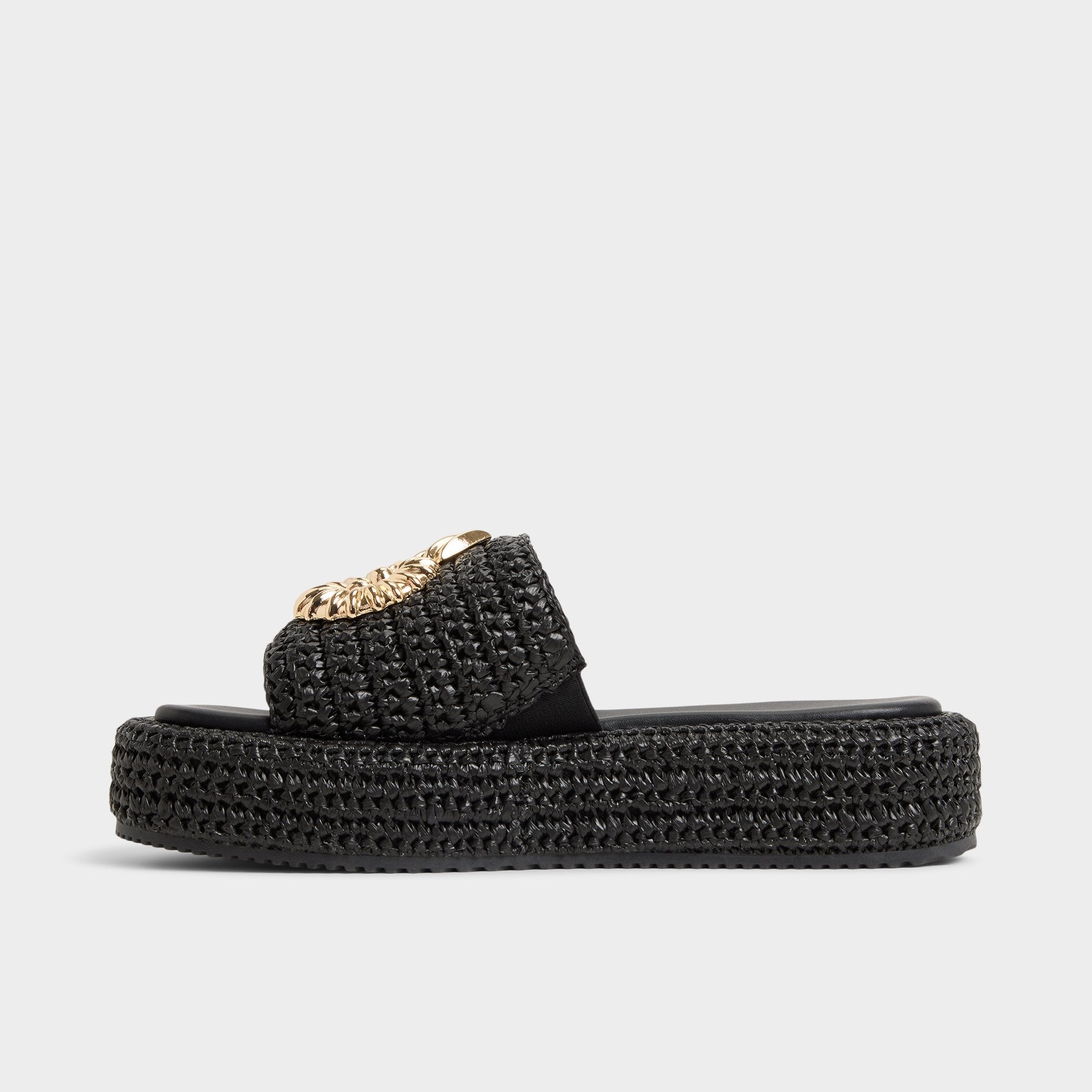 Aldo | Justbeachy Black Women's Platform sandals - Flatform sandal