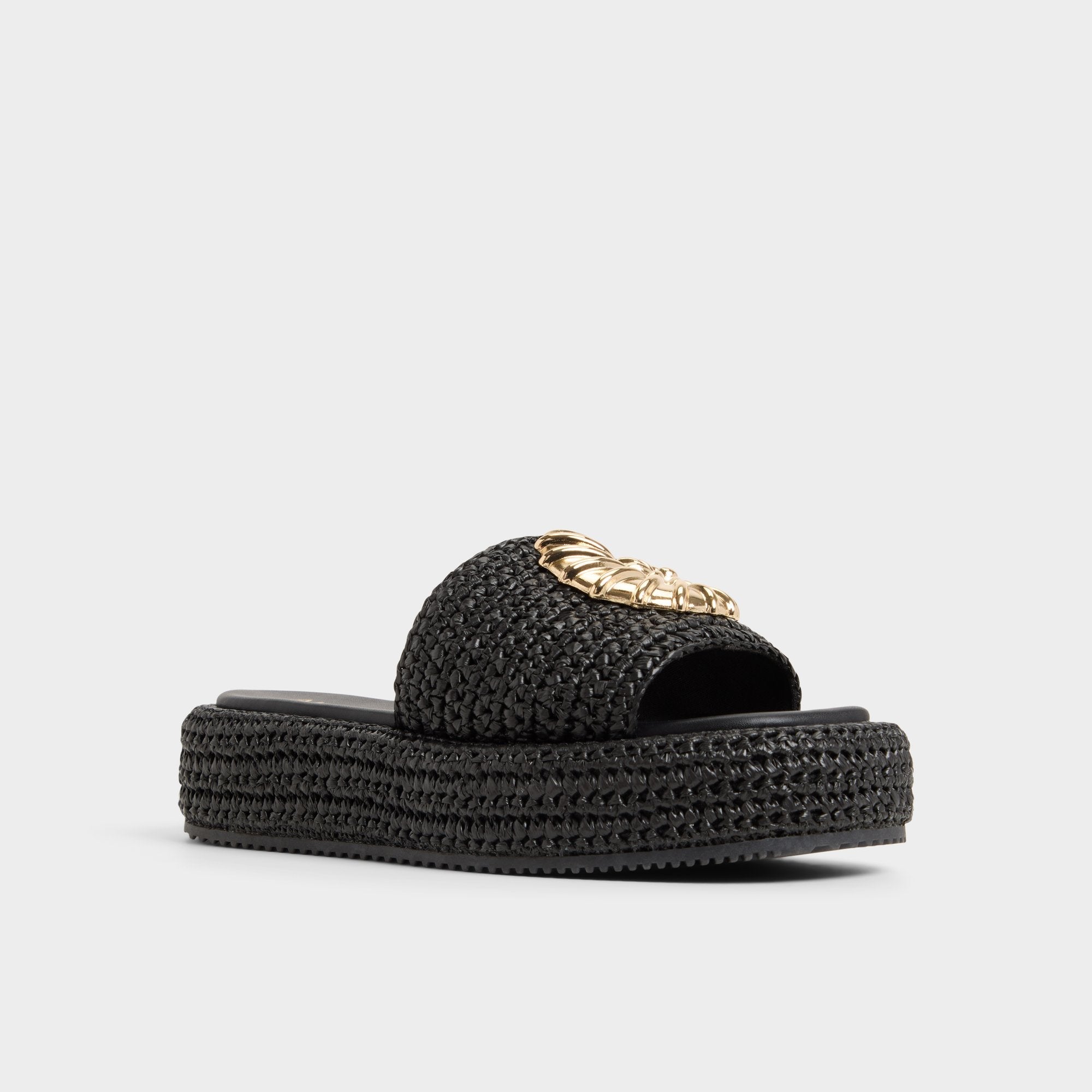 Aldo | Justbeachy Black Women's Platform sandals - Flatform sandal