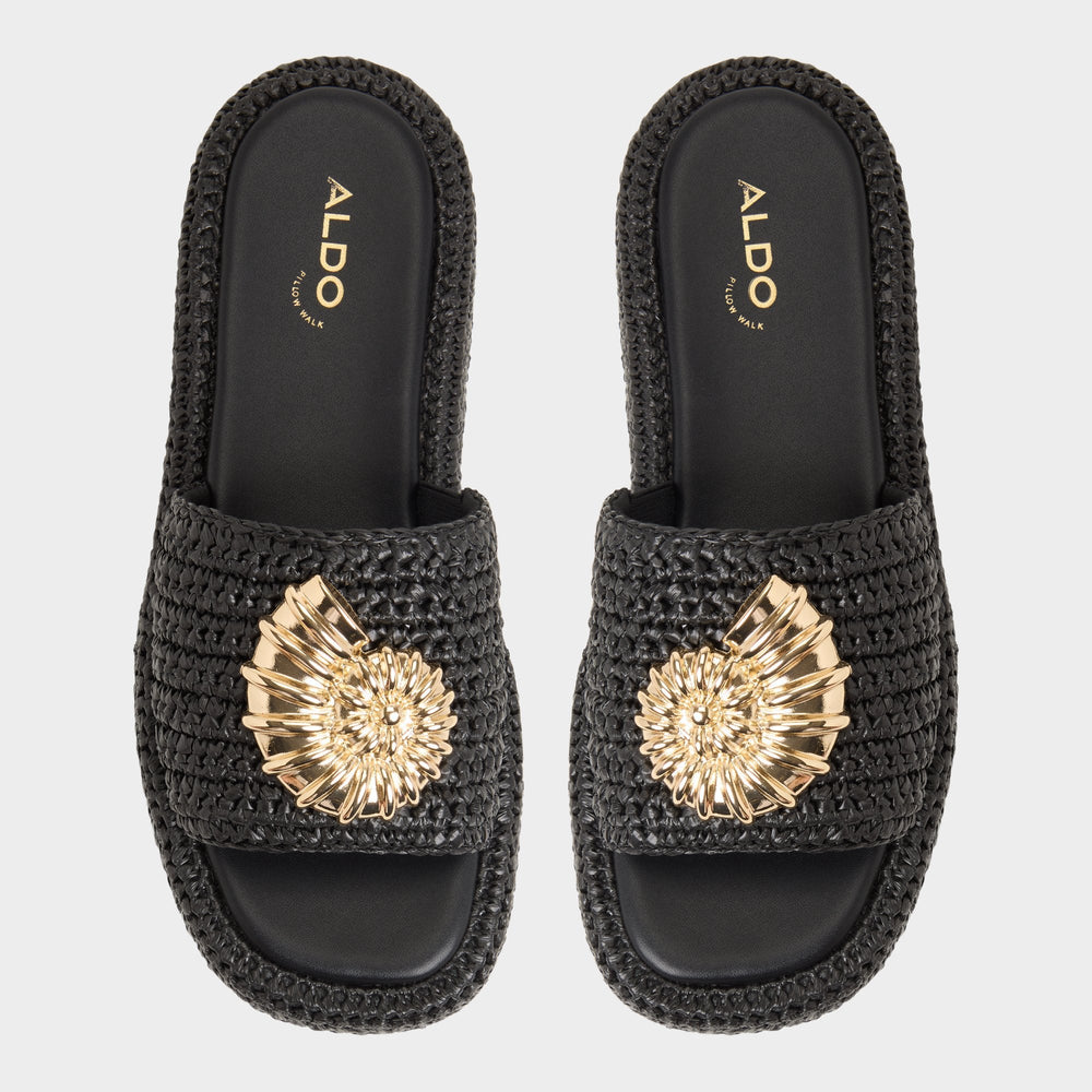 Aldo | Justbeachy Black Women's Platform sandals - Flatform sandal