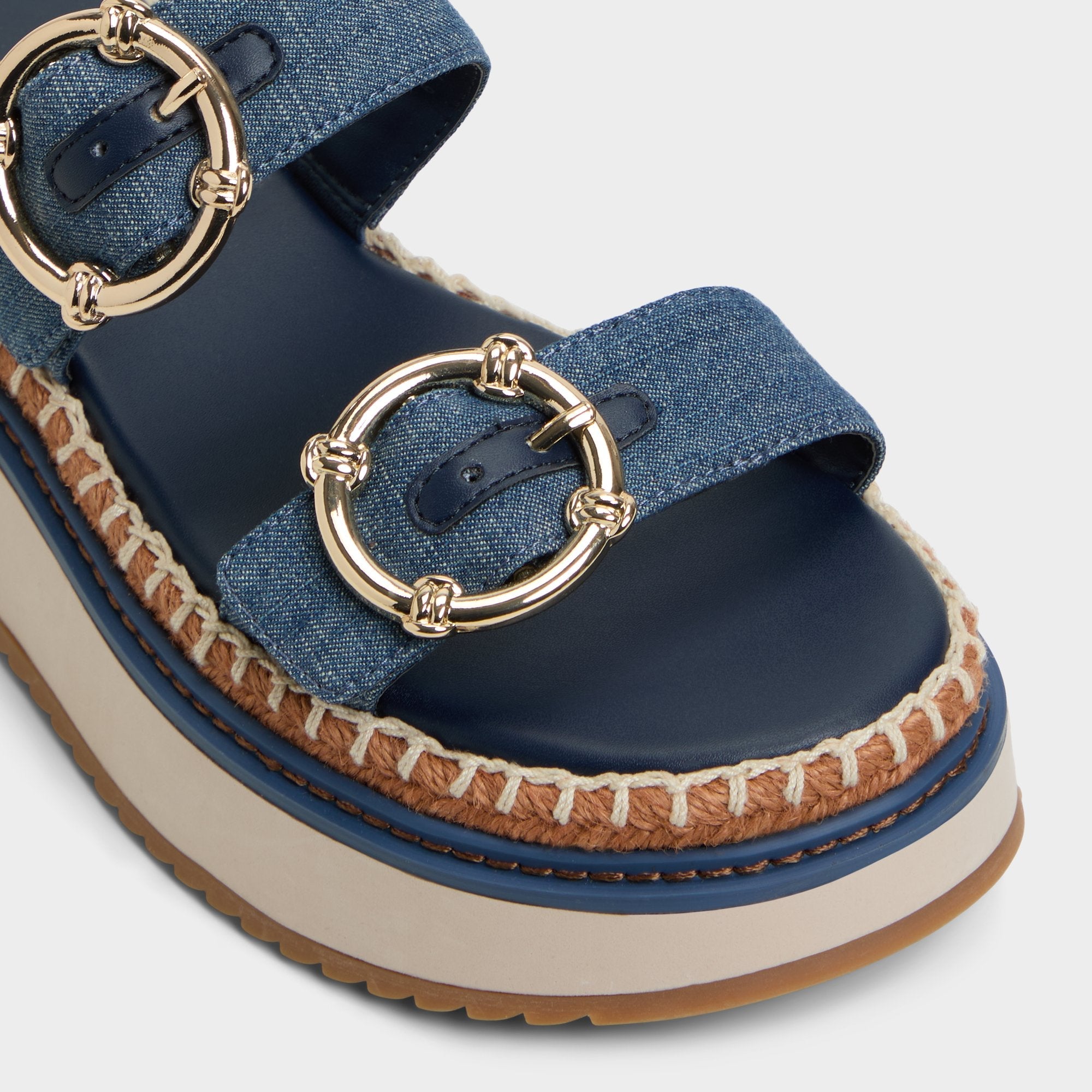 Aldo | Kaeithien Dark Blue Women's Platform sandals - Slide sandal
