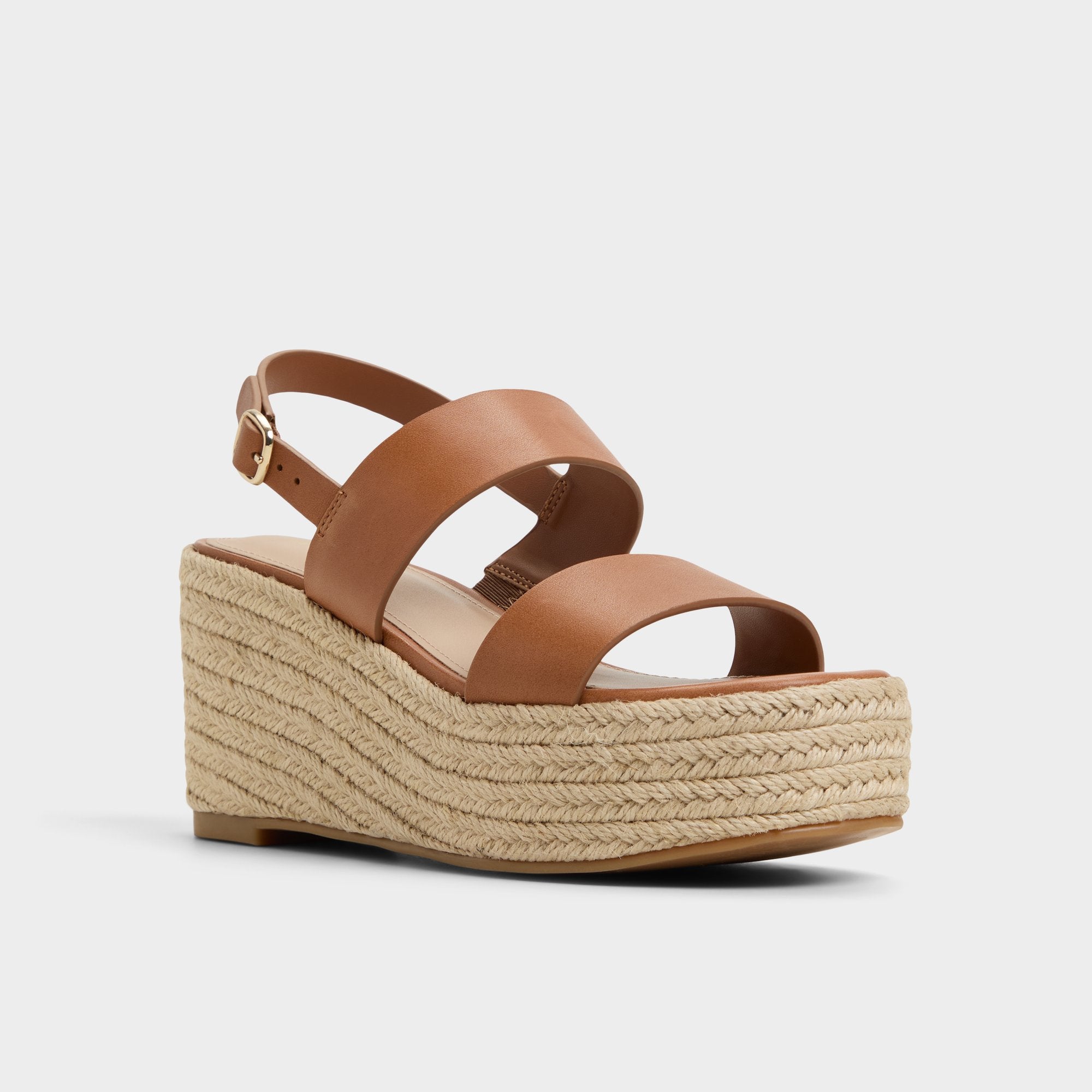 Aldo | Keoni Medium Brown Women's Platform sandals - Wedge sandal