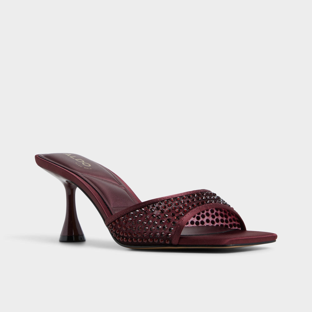 Aldo | Agatha in Bordo - Heeled mule