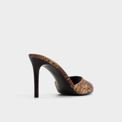 Aldo | Anniebrilden in Brown Multi 14190598 - Heeled mule, Stiletto heel