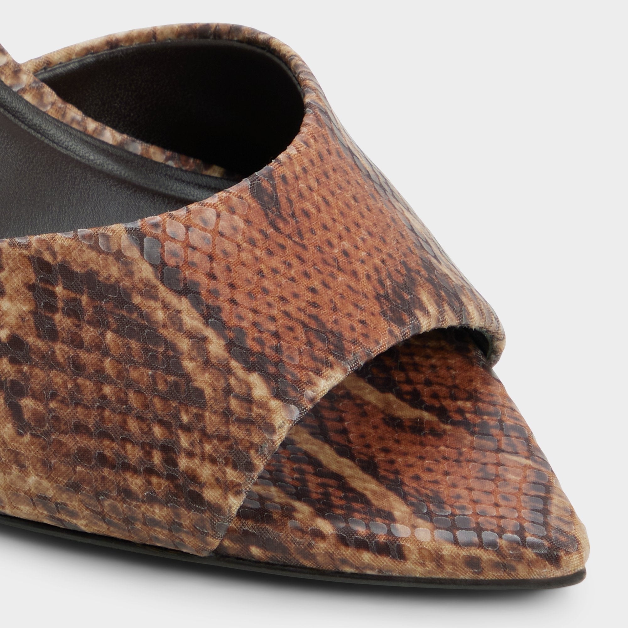 Aldo | Anniebrilden in Brown Multi 14190598 - Heeled mule, Stiletto heel