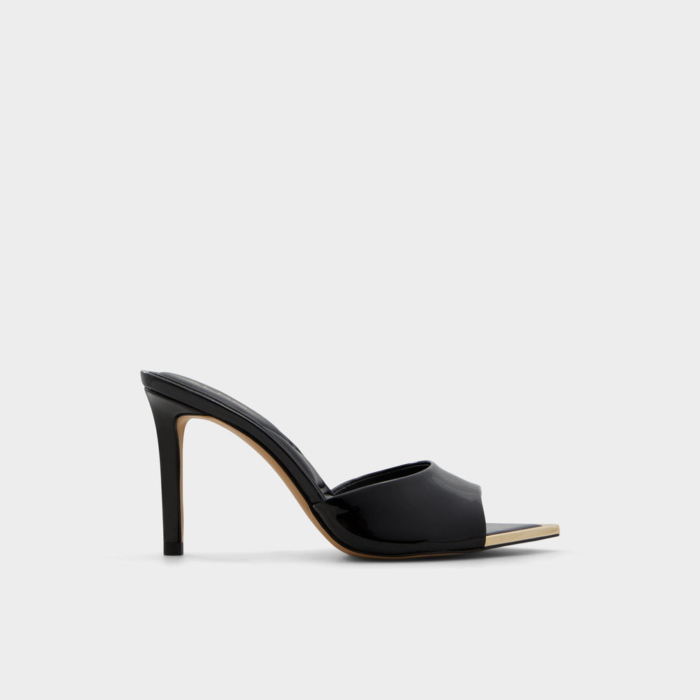 Aldo | Anniebrilden Black Women's Heeled mules - Heeled mule, Stiletto heel