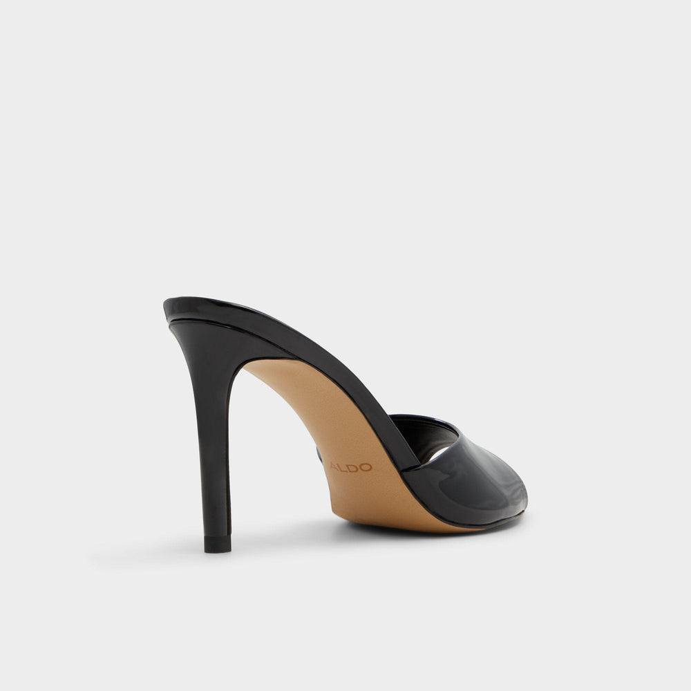 Aldo | Anniebrilden Black Women's Heeled mules - Heeled mule, Stiletto heel