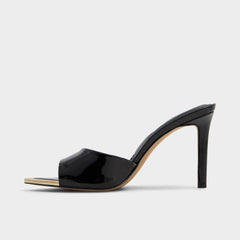 Aldo | Anniebrilden Black Women's Heeled mules - Heeled mule, Stiletto heel