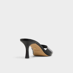 Aldo | Annaberaen in Black - Heeled mule, Stiletto heel