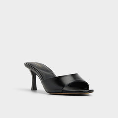 Aldo | Annaberaen in Black - Heeled mule, Stiletto heel