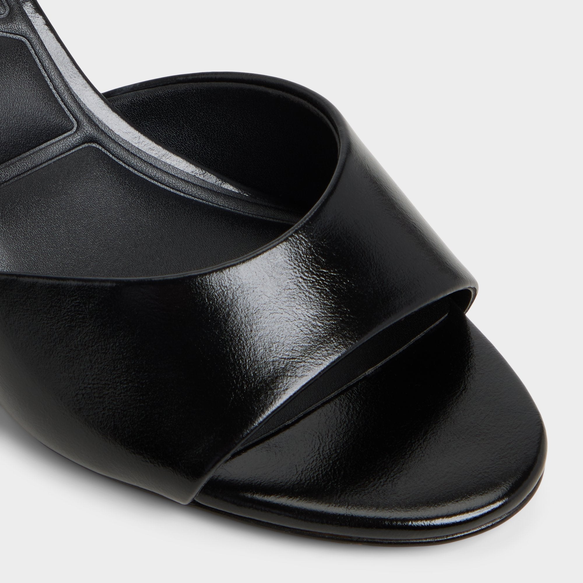 Aldo | Annaberaen in Black - Heeled mule, Stiletto heel