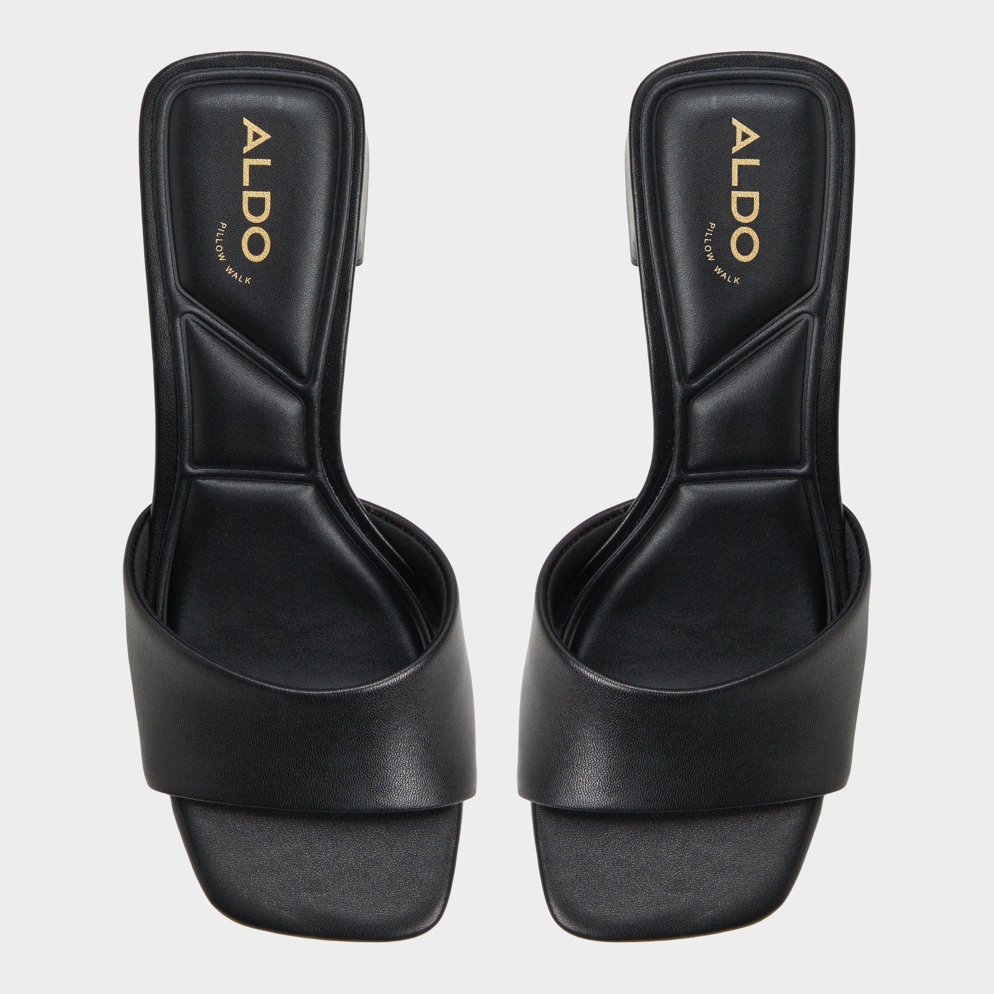 Aldo | Tisha Black Women's Heeled mules - Heeled mule, Block heel