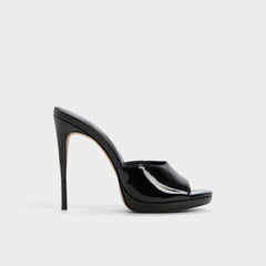 Aldo | Rivieraa in Black - Heeled mule, Platform