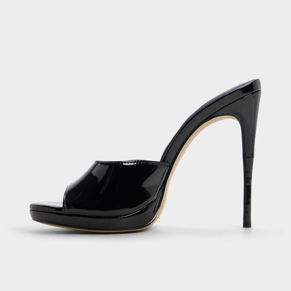 Aldo | Rivieraa in Black - Heeled mule, Platform