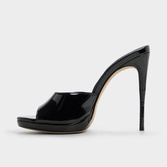Aldo | Rivieraa in Black - Heeled mule, Platform