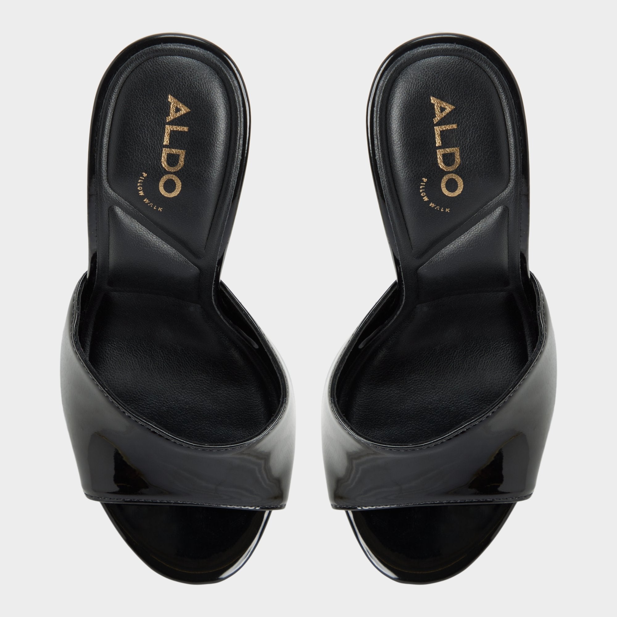 Aldo | Rivieraa in Black - Heeled mule, Platform
