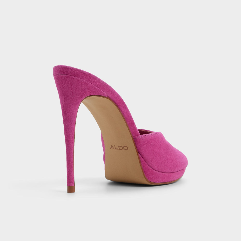 Aldo | Rivieraa in Dark Pink - Heeled mule, Platform