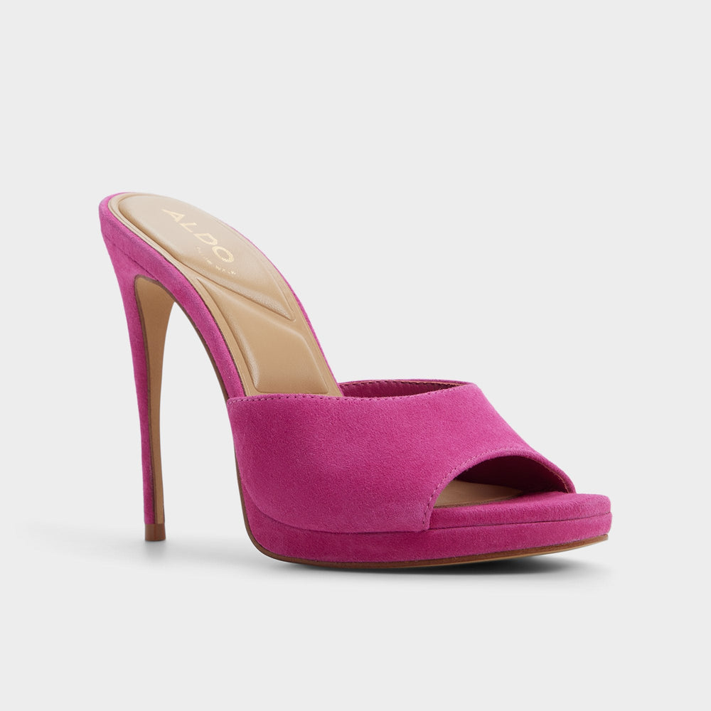 Aldo | Rivieraa in Dark Pink - Heeled mule, Platform