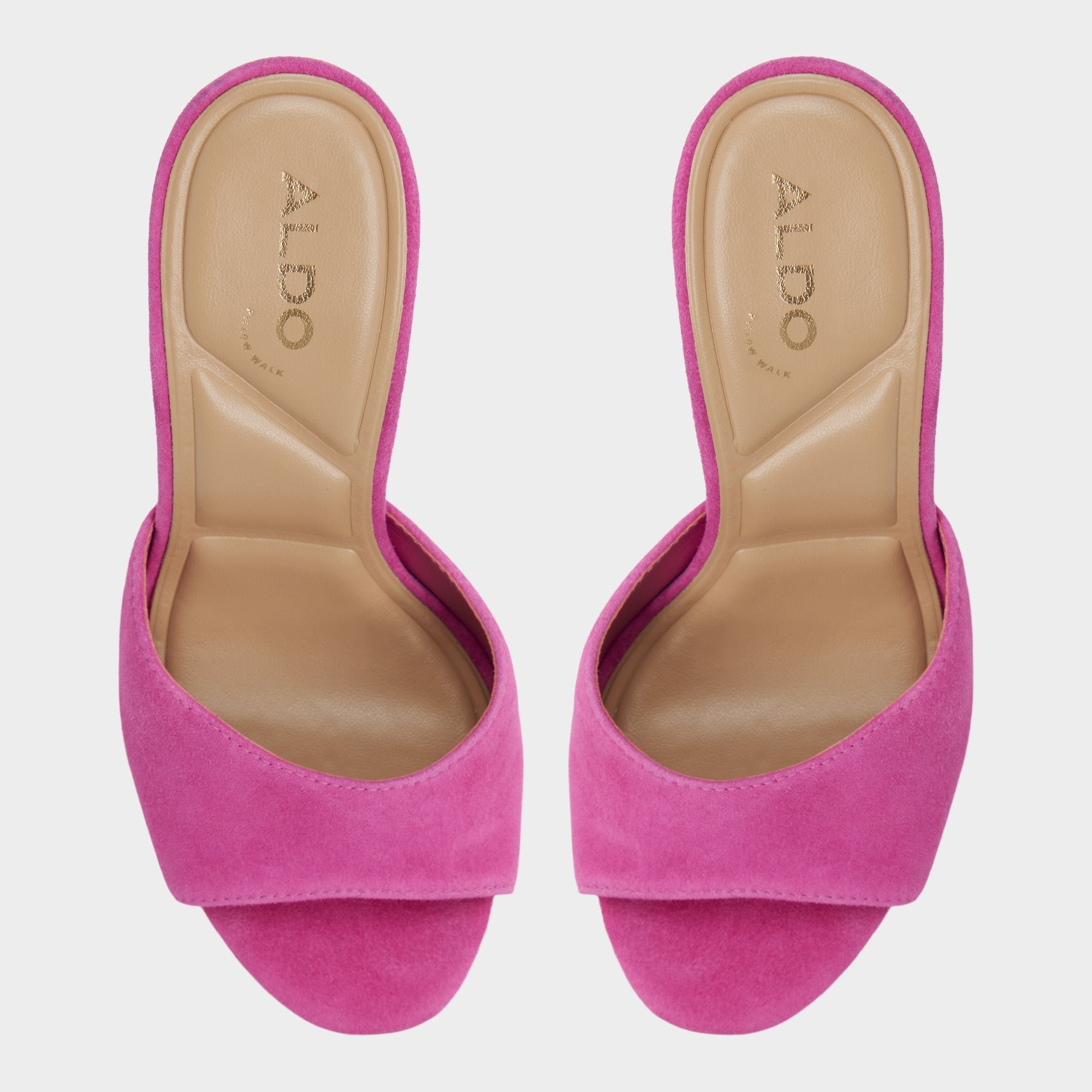 Aldo | Rivieraa in Dark Pink - Heeled mule, Platform