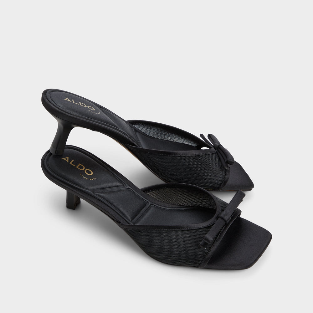 Aldo | Begoniaa Black Women's Heeled mules - Heeled mule, Kitten heel