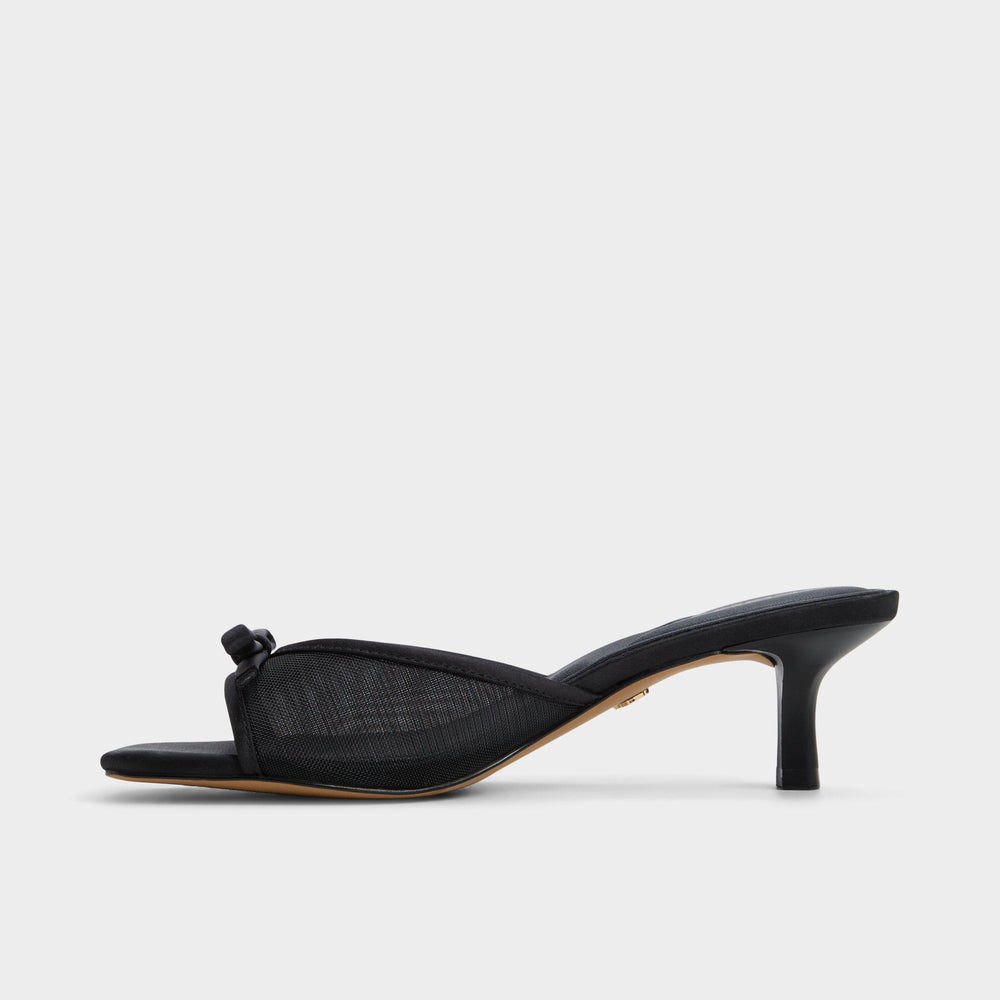 Aldo | Begoniaa Black Women's Heeled mules - Heeled mule, Kitten heel