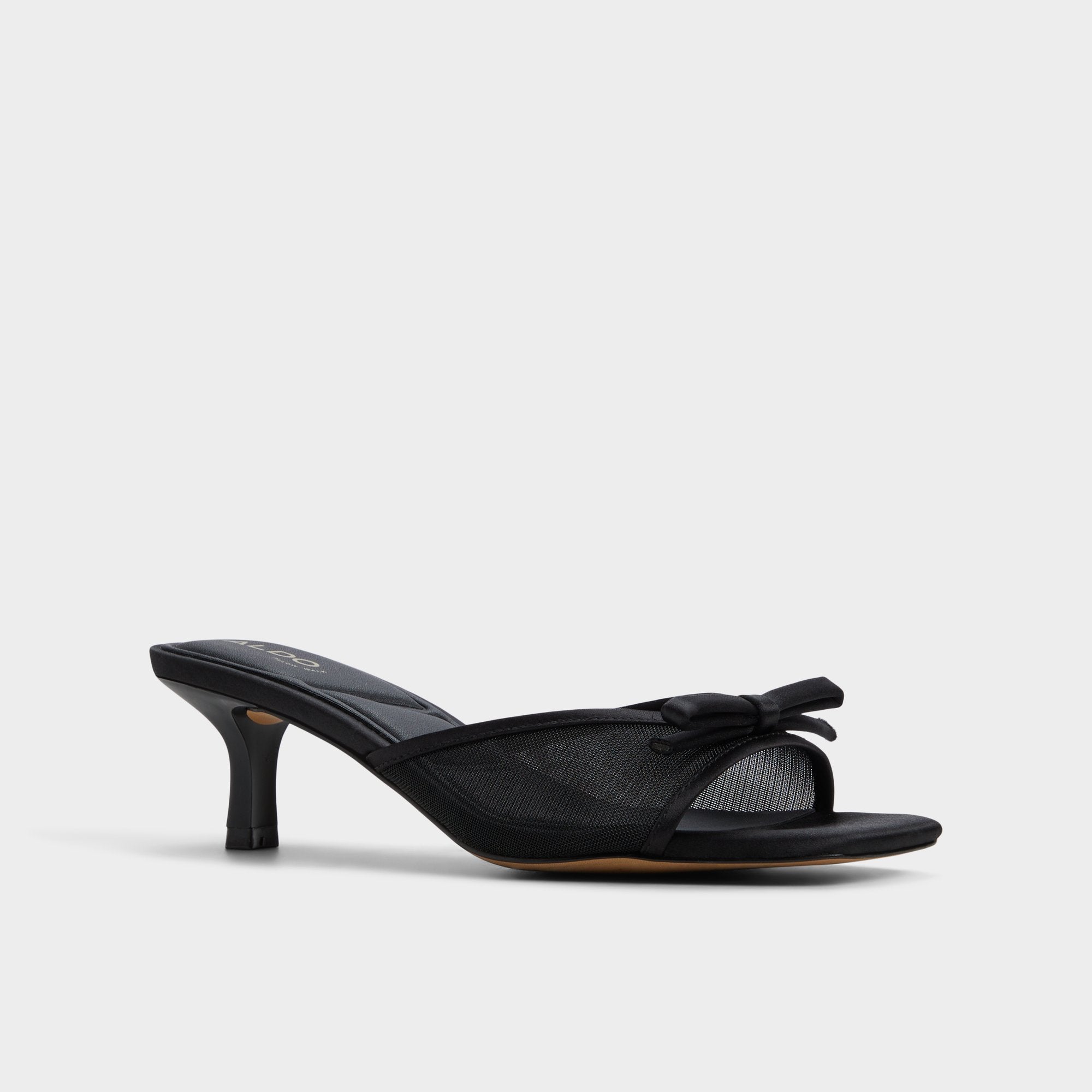 Aldo | Begoniaa Black Women's Heeled mules - Heeled mule, Kitten heel